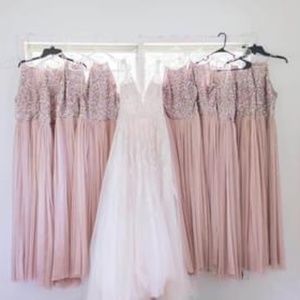Sequined Bridesmaid dresses